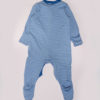 blue and white stripes jumpsuit