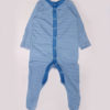 blue and white stripes jumpsuit