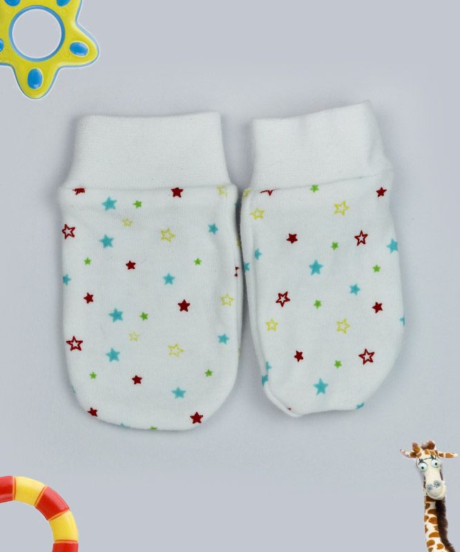 colorful-stars-baby-mittens-featured