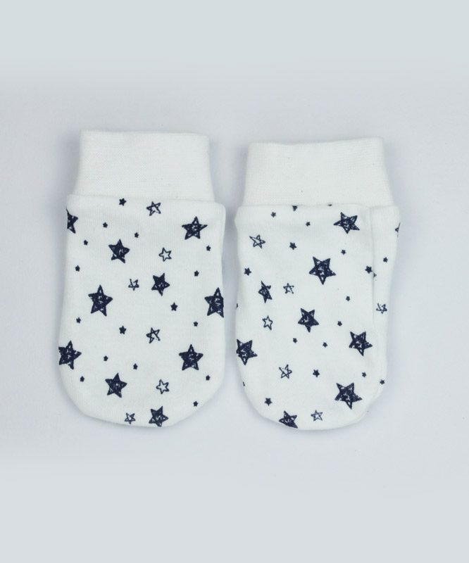 dark-blue-stars-baby-mittens