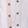 Pink And White Strips Baby Jumpsuit
