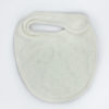 pink dots white bib