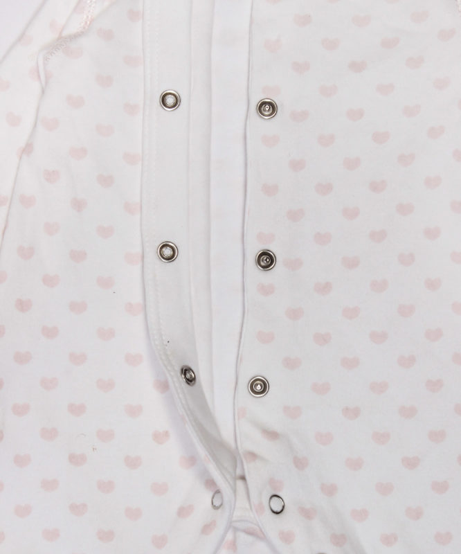 Pink little hearts on white Jumpsuite
