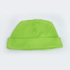 plain green baby cap