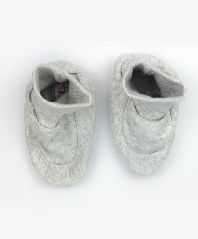 Plain Grey Baby Botties