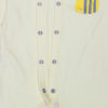 Sleepy Bee print on pale yellow baby jumpsuite