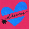 Pink Kids Top with Blue Heart