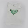 white kids top with dazzling hearts