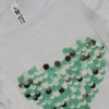 white kids top with dazzling hearts