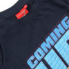cars coming up fast blue tshirt kids tshirt