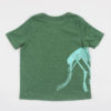 green kids t shirt with dino skeleton