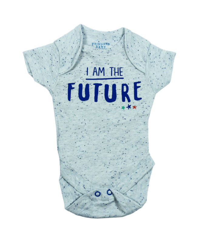 I'm The Future Baby Rompers