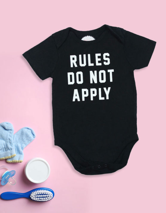 Rules Do Not Apply Baby Rompers