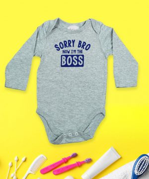 Sorry Bro I'm the Boss Baby Rompers