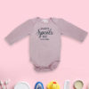 daddy spoils me baby romper