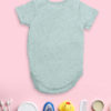 No One Sleep Until I Say So Grey Baby Rompers