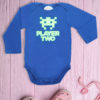 Player two Blue Baby Rompers