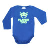 Player two Blue Baby Rompers