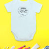 Sorry I can't talk now White Baby Rompers