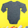 This is my game shirt Grey Baby Rompers