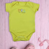Have a Happy Day Yellow Baby Rompers