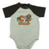 Little Champs Grey and Brown Baby Rompers