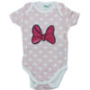 Minnie Ribbon Pink Baby Rompers