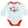 My First Halloween White Baby Rompers
