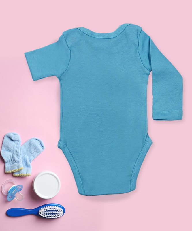 Pooh on Blue Baby Rompers