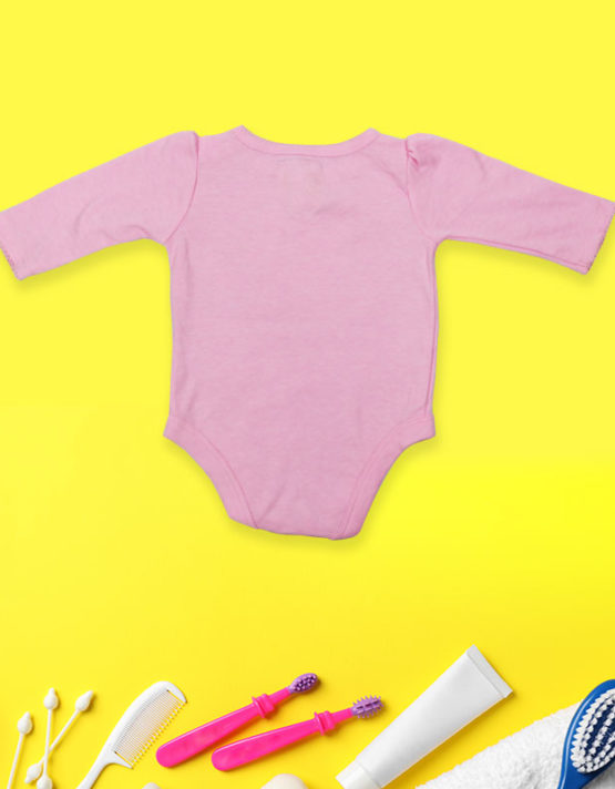 Too Sweet Money on Pink Baby Rompers