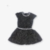 Black & white doted frock