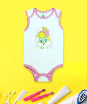 Tweety On White Romper
