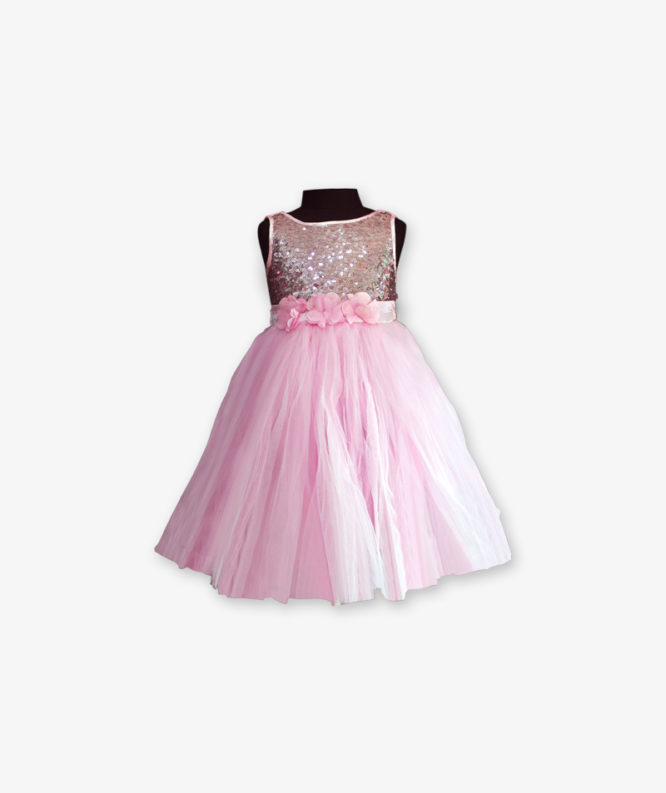 Baby Pink Party wear Gown