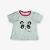 Grey panda Printed tshirt_med_front