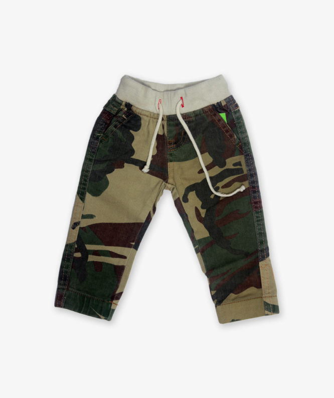 camouflage printed pant